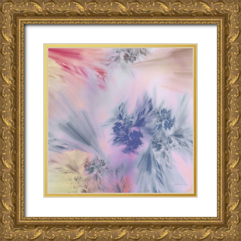 Whisper IV Gold Ornate Wood Framed Art Print with Double Matting by Burghardt, James