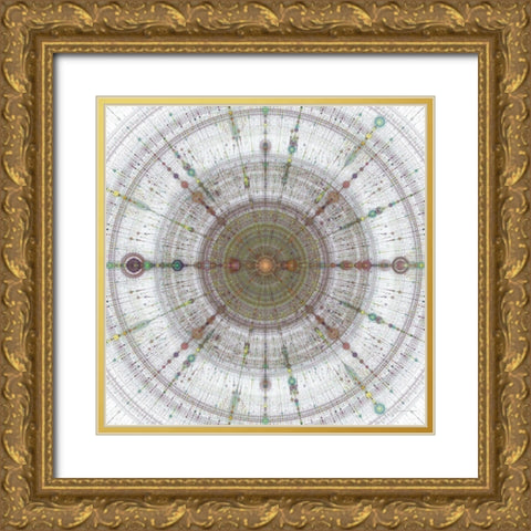 Origin Gold Ornate Wood Framed Art Print with Double Matting by Burghardt, James