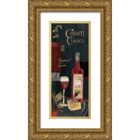 Fragrant Spice Gold Ornate Wood Framed Art Print with Double Matting by Pope, Kate and Elizabeth