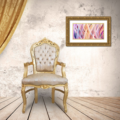 Miranda Gold Ornate Wood Framed Art Print with Double Matting by Butler, John