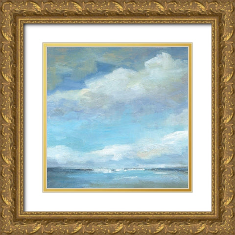 Sunset Shadow I Gold Ornate Wood Framed Art Print with Double Matting by Robinson, Carol