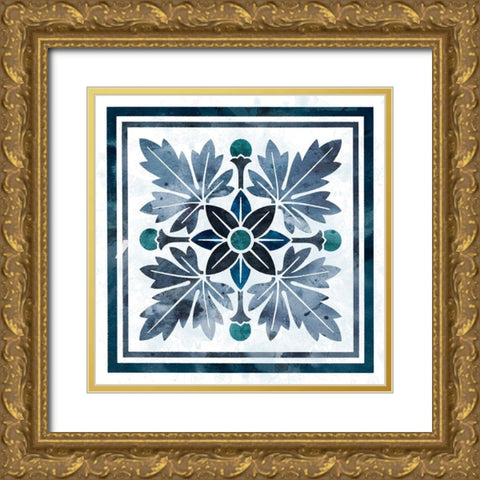 Nature Wash I Gold Ornate Wood Framed Art Print with Double Matting by Robinson, Carol