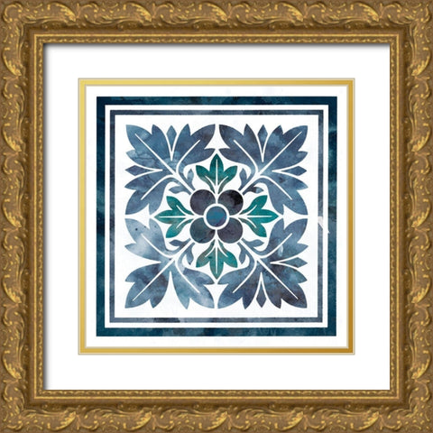 Nature Wash II Gold Ornate Wood Framed Art Print with Double Matting by Robinson, Carol