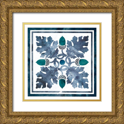 Nature Wash IV Gold Ornate Wood Framed Art Print with Double Matting by Robinson, Carol