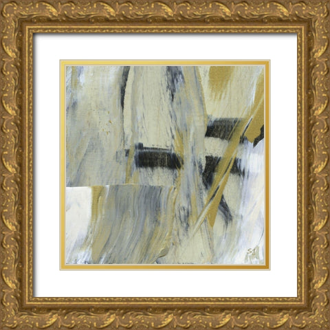 Alder Creek III Gold Ornate Wood Framed Art Print with Double Matting by Jill, Susan