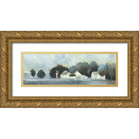 I Call It Home II Gold Ornate Wood Framed Art Print with Double Matting by Tava Studios
