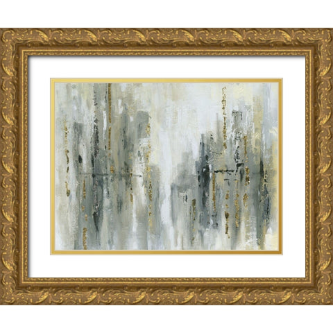 City Shine Gold Ornate Wood Framed Art Print with Double Matting by Robinson, Carol