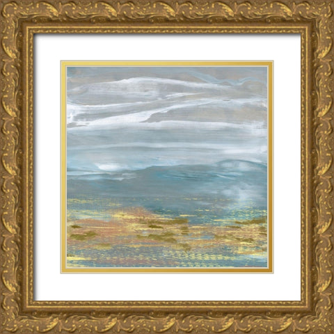 Debruce II Gold Ornate Wood Framed Art Print with Double Matting by Jill, Susan