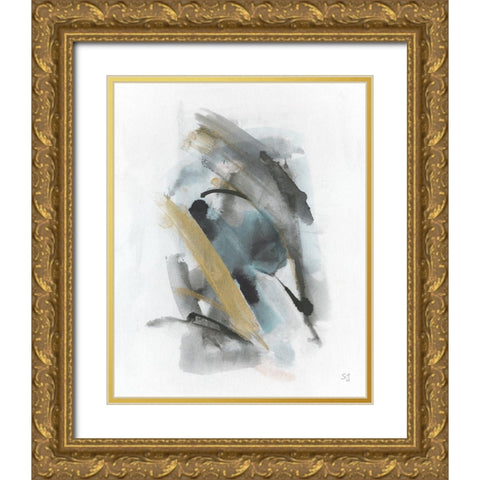 Vietri Sul Mare I Gold Ornate Wood Framed Art Print with Double Matting by Jill, Susan