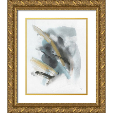 Vietri Sul Mare II Gold Ornate Wood Framed Art Print with Double Matting by Jill, Susan