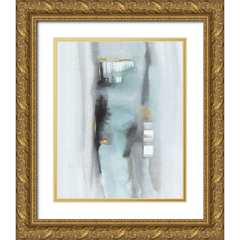 Amalfi I Gold Ornate Wood Framed Art Print with Double Matting by Jill, Susan