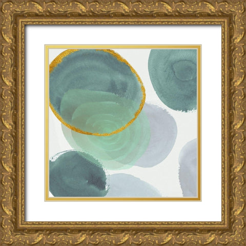 Ontario II Gold Ornate Wood Framed Art Print with Double Matting by Jill, Susan