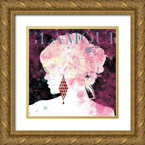 Glamour Gold Ornate Wood Framed Art Print with Double Matting by Robinson, Carol