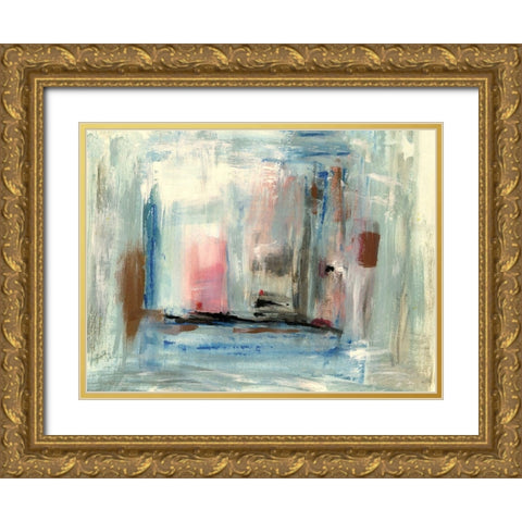 Twilight Gold Ornate Wood Framed Art Print with Double Matting by Jill, Susan