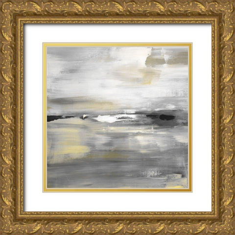 Morning Mirage Gold Ornate Wood Framed Art Print with Double Matting by Shapiro, Judith