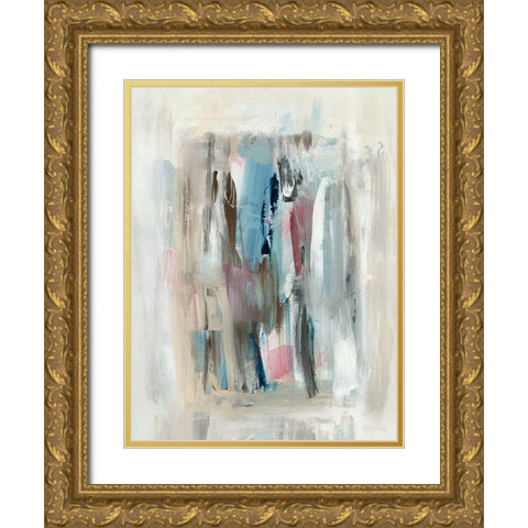 Rain Shadow I Gold Ornate Wood Framed Art Print with Double Matting by Jill, Susan