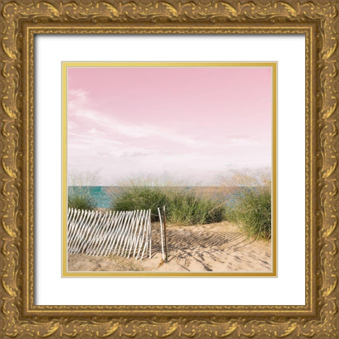 Sugar Sky Gold Ornate Wood Framed Art Print with Double Matting by Day, Richard and Susan