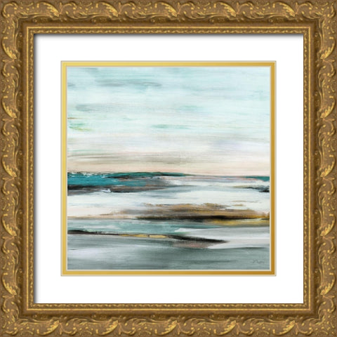 View At Dusk Gold Ornate Wood Framed Art Print with Double Matting by Shapiro, Judith