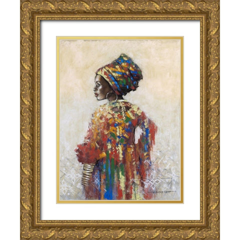 Celebration of Beauty II Gold Ornate Wood Framed Art Print with Double Matting by Orme, E. Anthony
