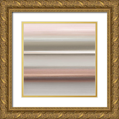 Guilded Sands II Gold Ornate Wood Framed Art Print with Double Matting by Jill, Susan