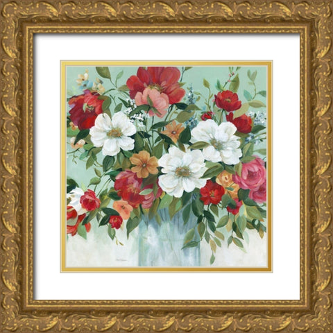 Country Charmer Gold Ornate Wood Framed Art Print with Double Matting by Robinson, Carol