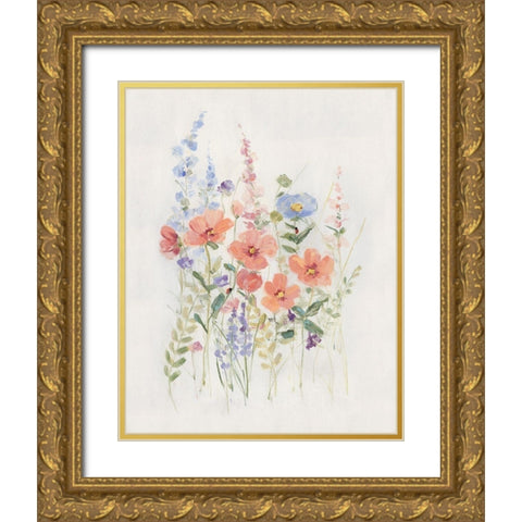 Sweet Summer Picks I Gold Ornate Wood Framed Art Print with Double Matting by Swatland, Sally