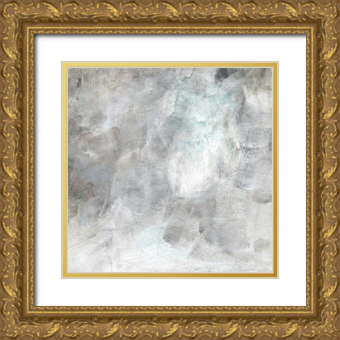 Soft Hue Gold Ornate Wood Framed Art Print with Double Matting by Craven, Katrina