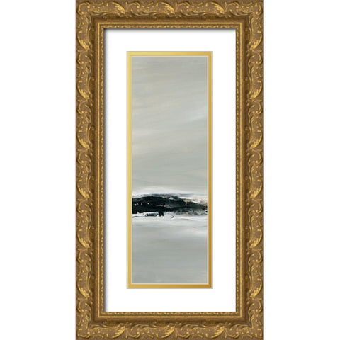 Breakers I Gold Ornate Wood Framed Art Print with Double Matting by Robinson, Carol