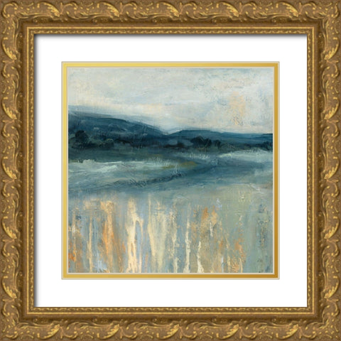 Long Road Home Gold Ornate Wood Framed Art Print with Double Matting by Robinson, Carol