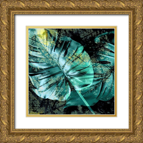 South Beach I Gold Ornate Wood Framed Art Print with Double Matting by Jill, Susan