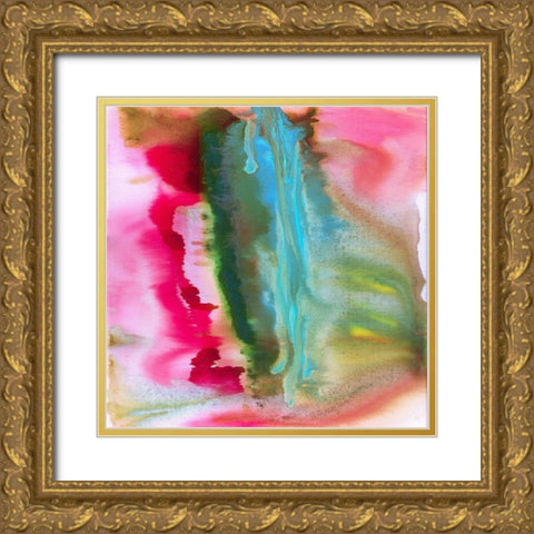 Spring Wood I Gold Ornate Wood Framed Art Print with Double Matting by Jill, Susan