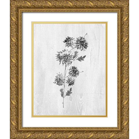 Neutral Meadow II Gold Ornate Wood Framed Art Print with Double Matting by Knutsen, Conrad