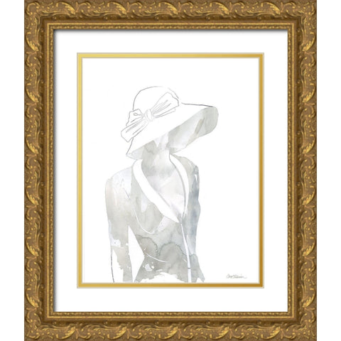 Fashion Cover II Gold Ornate Wood Framed Art Print with Double Matting by Robinson, Carol