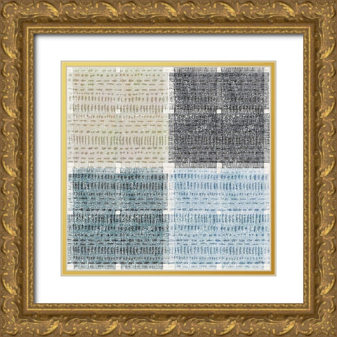 Rhythm and Time II Gold Ornate Wood Framed Art Print with Double Matting by Jill, Susan