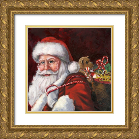Special Delivery Gold Ornate Wood Framed Art Print with Double Matting by Brooks, Donna