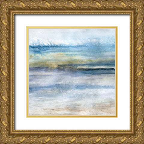 Wind and Water - Detail I Gold Ornate Wood Framed Art Print with Double Matting by Robinson, Carol
