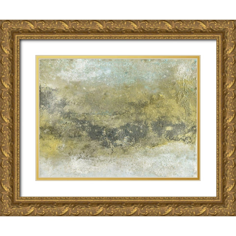 Switchback Travels I Gold Ornate Wood Framed Art Print with Double Matting by Pattinian, Merri