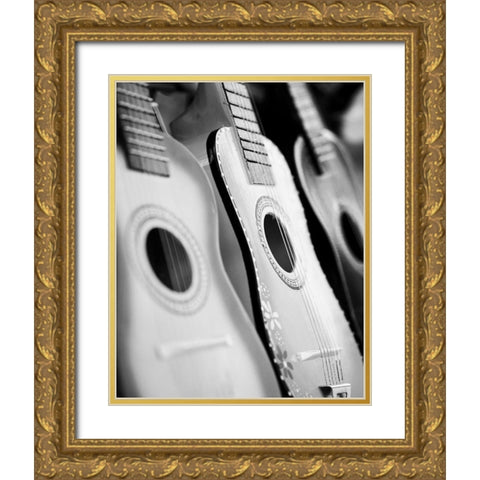 Harmonics Gold Ornate Wood Framed Art Print with Double Matting by Merrill, John & Lisa