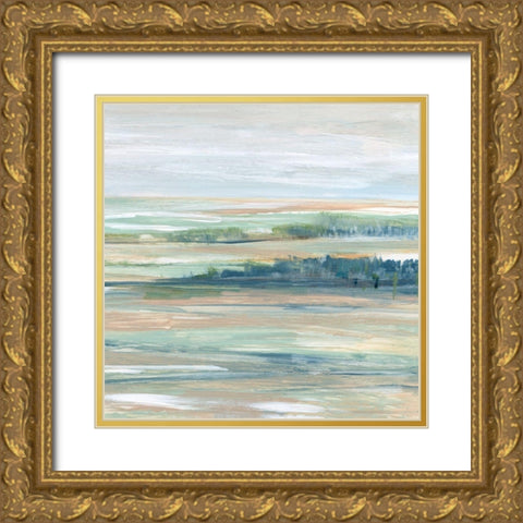 Near Tully II Gold Ornate Wood Framed Art Print with Double Matting by Jill, Susan