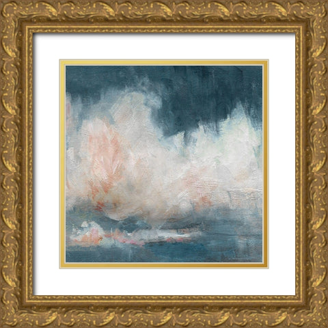 Cloud Abstraction I Gold Ornate Wood Framed Art Print with Double Matting by Swatland, Sally