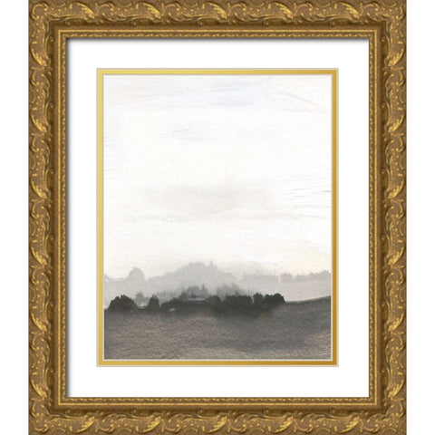 Miles Away I Gold Ornate Wood Framed Art Print with Double Matting by Jill, Susan