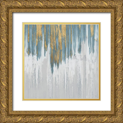 Soft Summer Gold Ornate Wood Framed Art Print with Double Matting by Jill, Susan