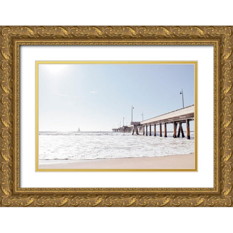 In the Sun Gold Ornate Wood Framed Art Print with Double Matting by Carpentieri, Natalie