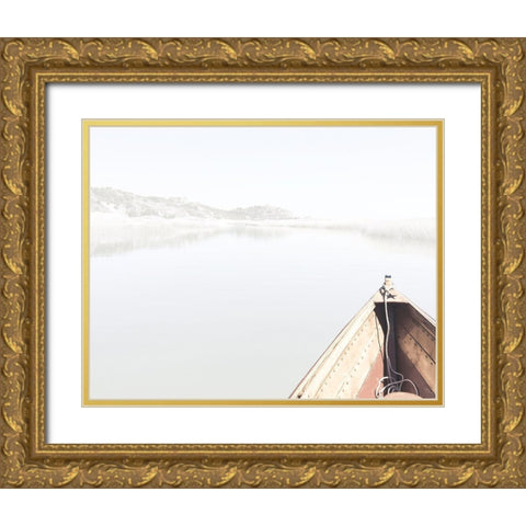 On the Inlet Gold Ornate Wood Framed Art Print with Double Matting by Dahlgren, Ann