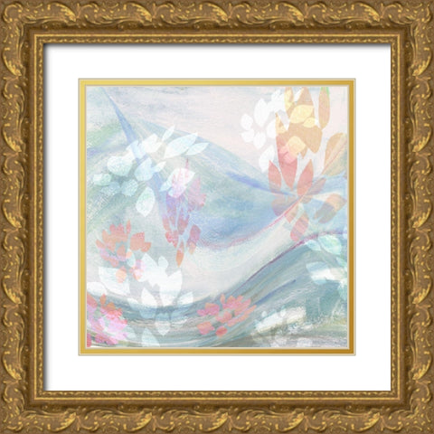 Spring Is In The Air I Gold Ornate Wood Framed Art Print with Double Matting by Jill, Susan