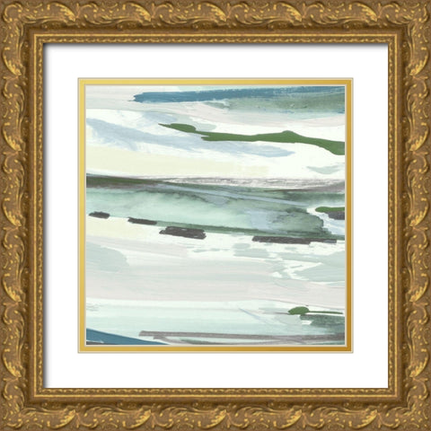 Upstate II Gold Ornate Wood Framed Art Print with Double Matting by Jill, Susan