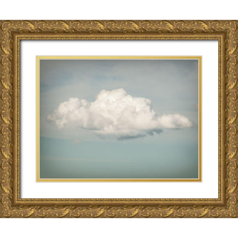 Its a Cloud Gold Ornate Wood Framed Art Print with Double Matting by Van de Goor, Lars