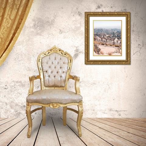 Hollywood I Gold Ornate Wood Framed Art Print with Double Matting by Carpentieri, Natalie
