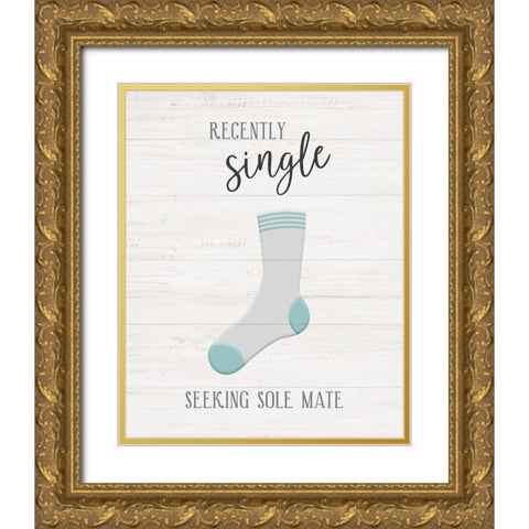 Single Gold Ornate Wood Framed Art Print with Double Matting by Carpentieri, Natalie