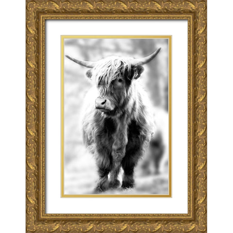 Yorkshire Gold Ornate Wood Framed Art Print with Double Matting by Sturdevant, Jay